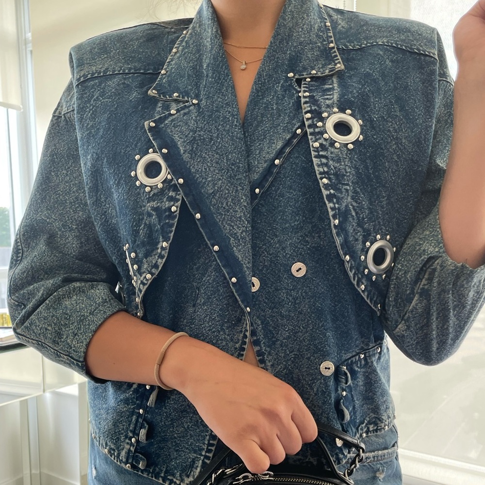 Vintage jeans jacket size L